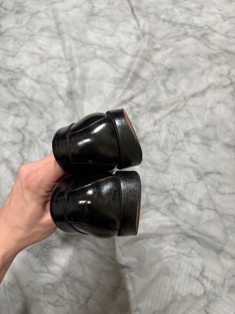 【王道】ghbass logan ローガン ペニーローファー 黒　us9.5