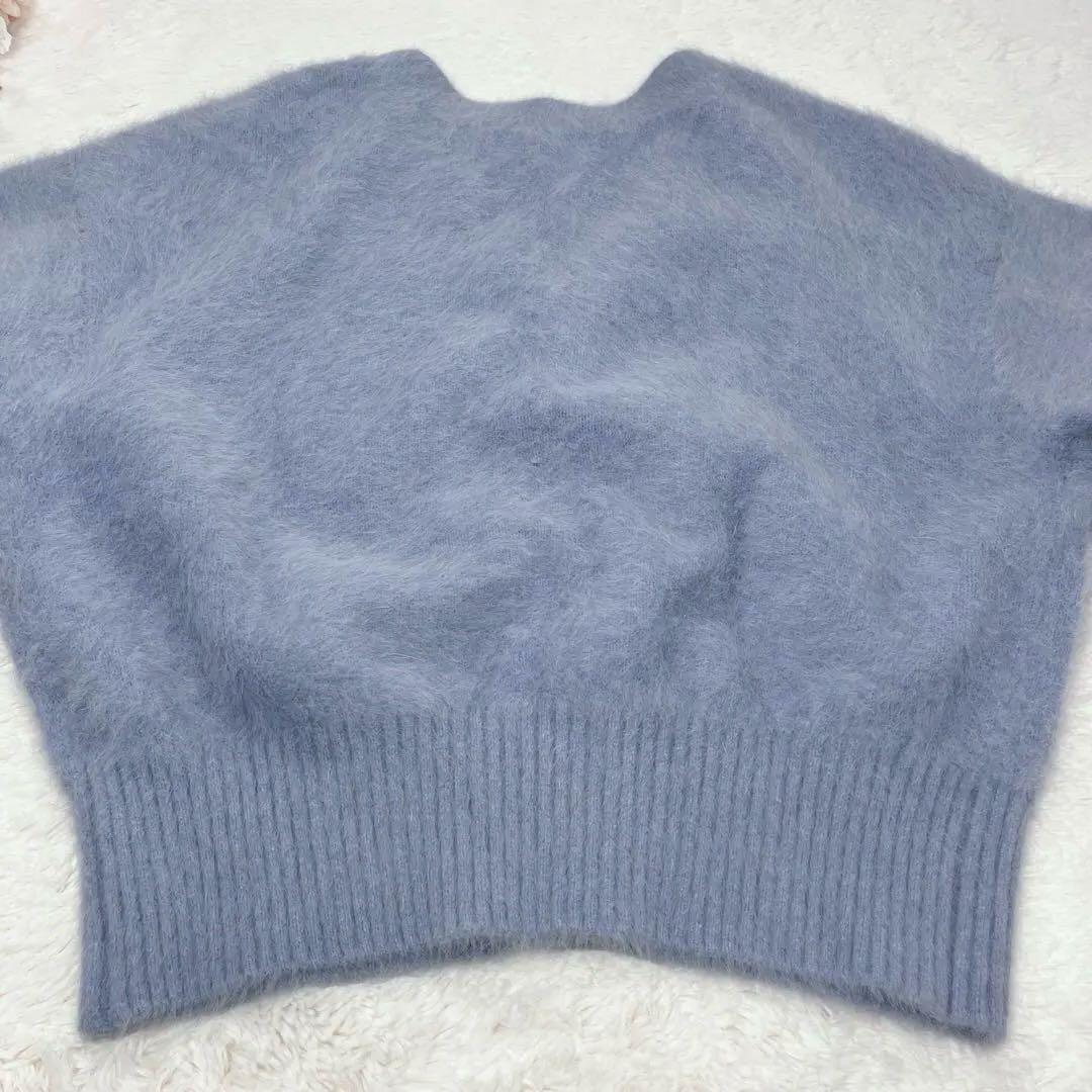 極美品✨22AW ウィムガゼット　カシミヤ混 FOXEY 2way カーディガン