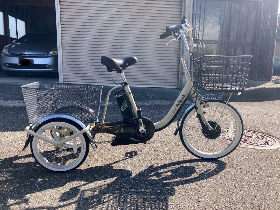 PELTECH ペルテック電動アシスト付き三輪車 TDR-163L