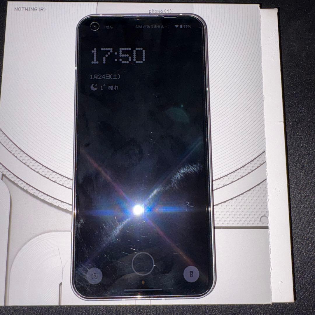 Nothing Phone (1) 8/256GB ホワイト 白