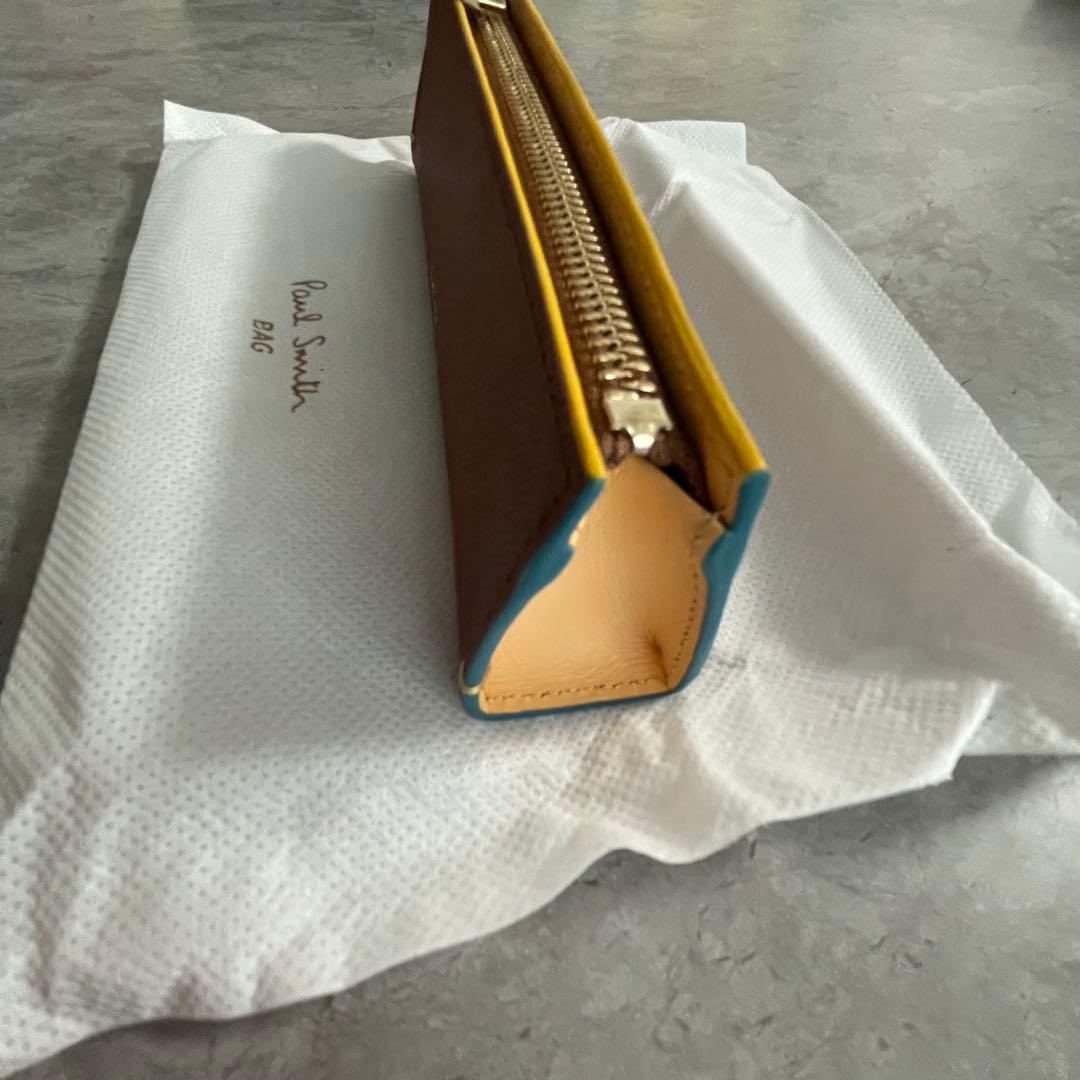 Paul Smith ポールスミス　ペンケース　ブラウン茶色 レザー 筆箱