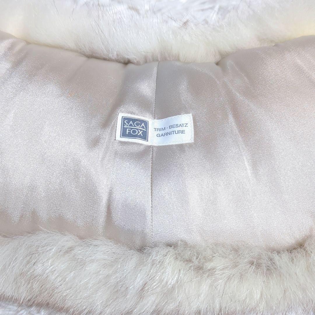 〈未使用〉成人式 振袖 草履 バッグ ファー 3点セット 佐賀錦 SAGAFOX