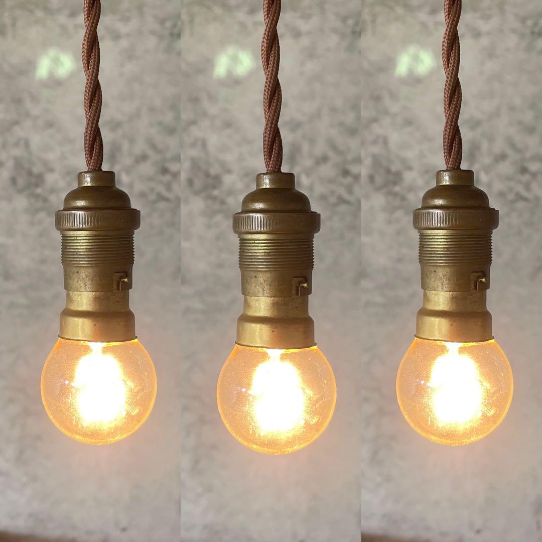 最安値！c-10. 送料無料！フランスアンティーク 3個セット 吊り下げ