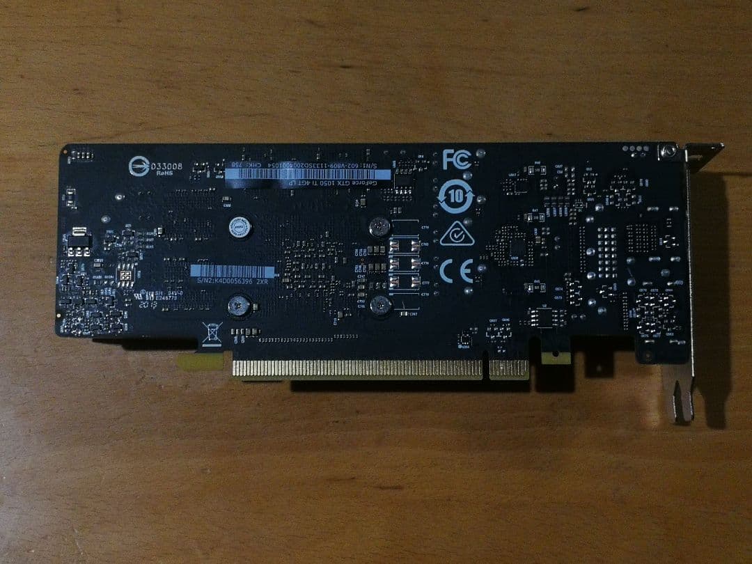 MSI GTX1050 Ti 4GB LP ロープロ 動作確認済