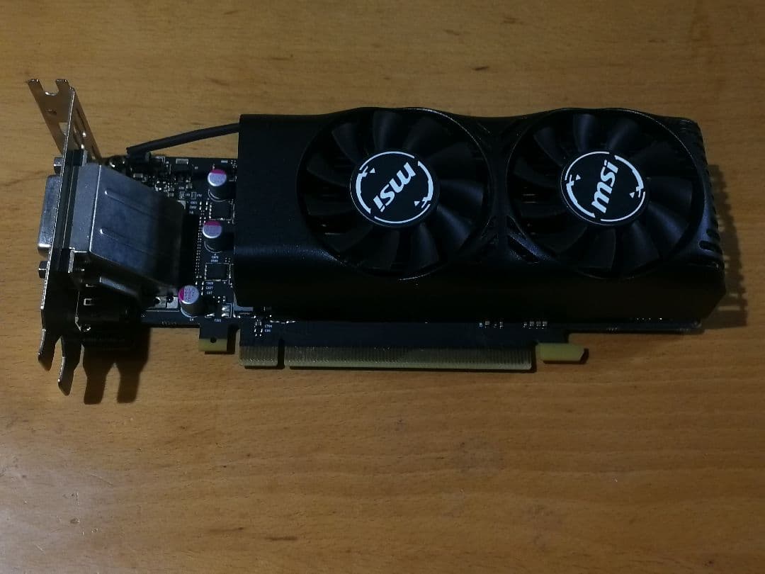 MSI GTX1050 Ti 4GB LP ロープロ 動作確認済