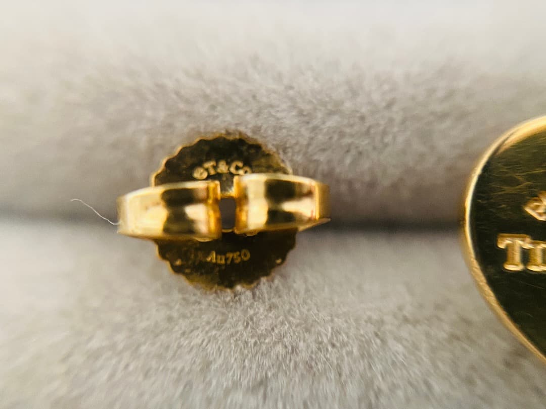 リターントゥティファニー　ハート　スタッドピアス　７５０　片耳のみ