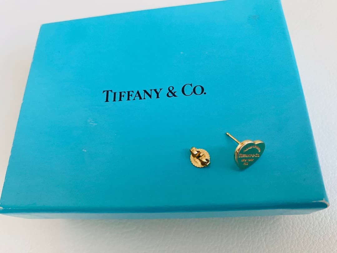 リターントゥティファニー　ハート　スタッドピアス　７５０　片耳のみ
