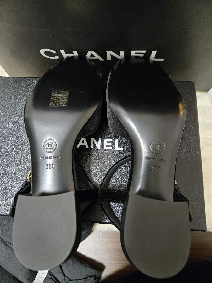 【新品】24-25AW CHANEL サンダル ミュール パンプス　38サイズ