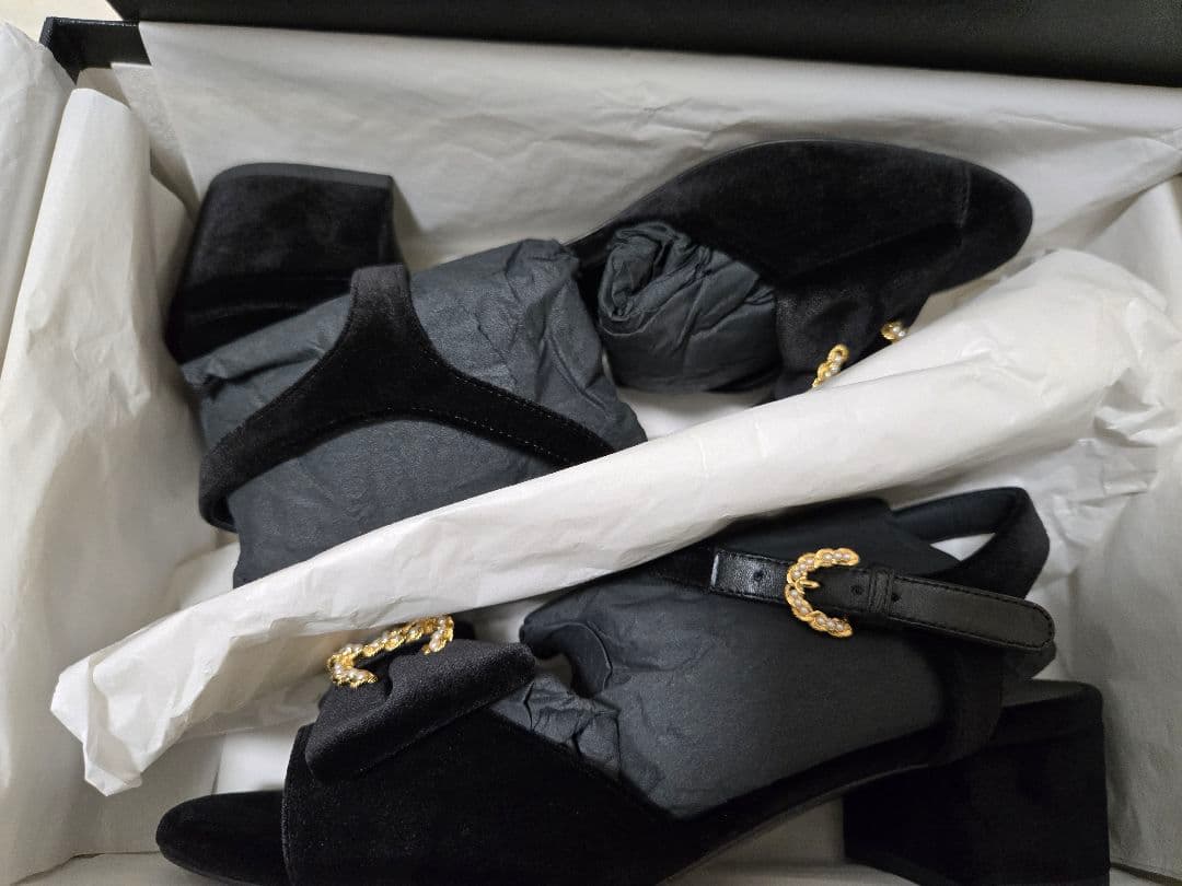 【新品】24-25AW CHANEL サンダル ミュール パンプス　38サイズ