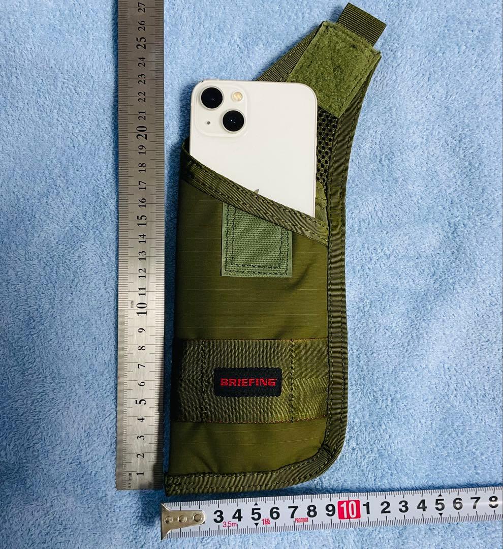 美品 BRIEFING PP-6 PLUS MW オリーブ①