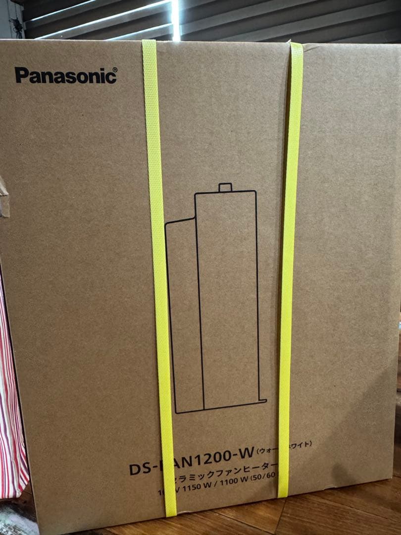 Panasonic DS-FAN1200-W セラミックファンヒーター