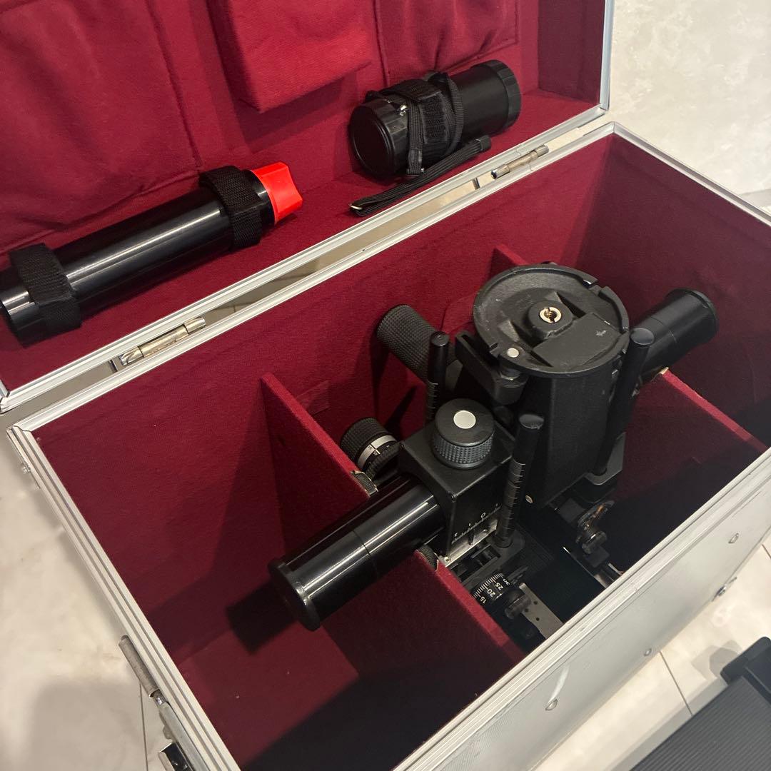 【レア】Sinar ジナー F2 大判ビューカメラ ルーペ 延長レール レリーズ