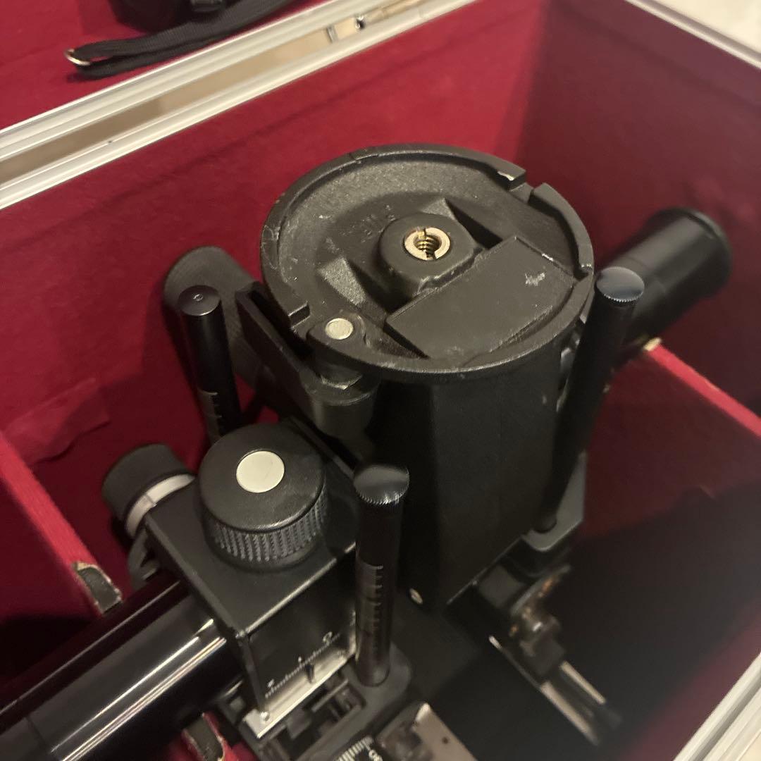 【レア】Sinar ジナー F2 大判ビューカメラ ルーペ 延長レール レリーズ