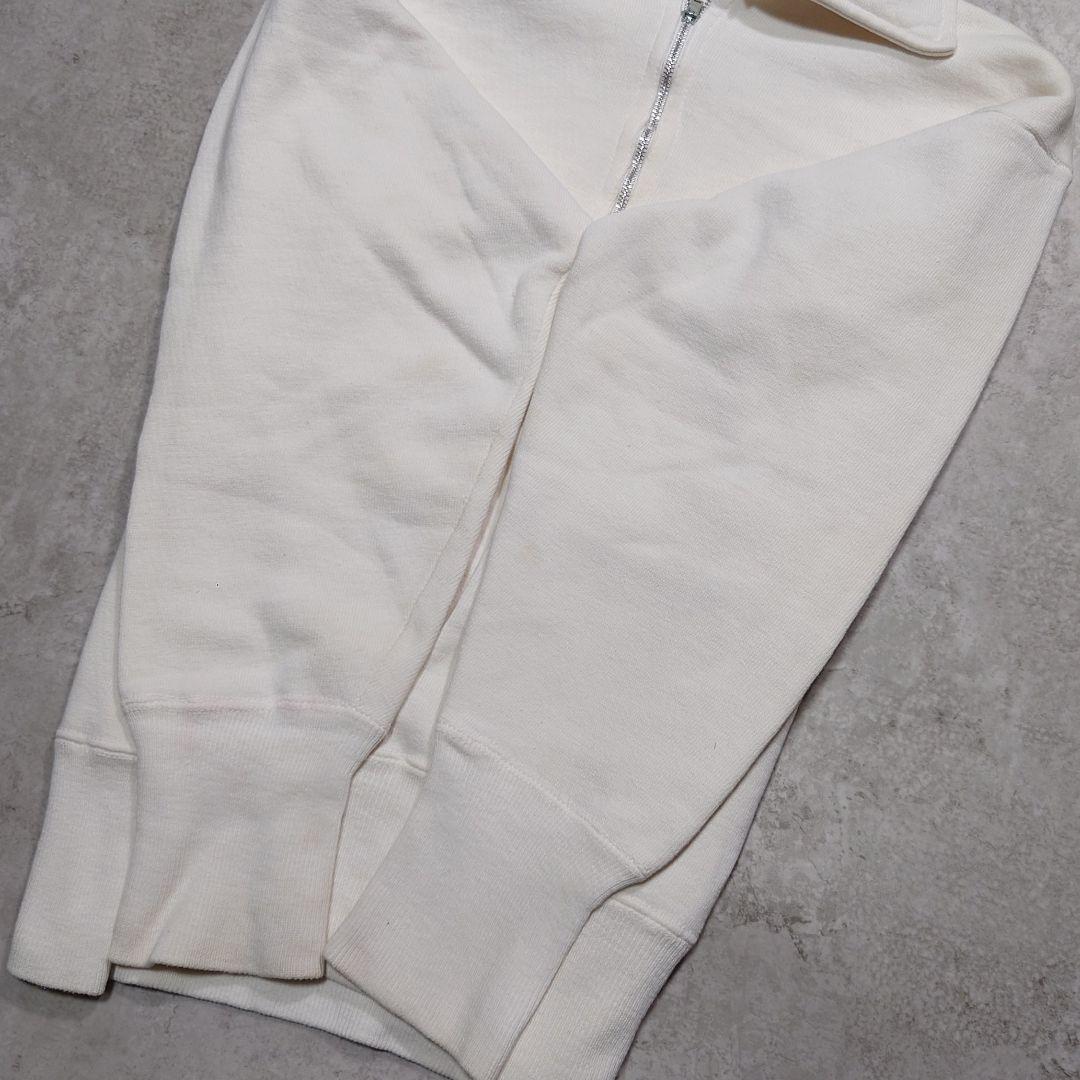 60s Champion 小文字ランタグ ハーフジップスウェット バックプリント