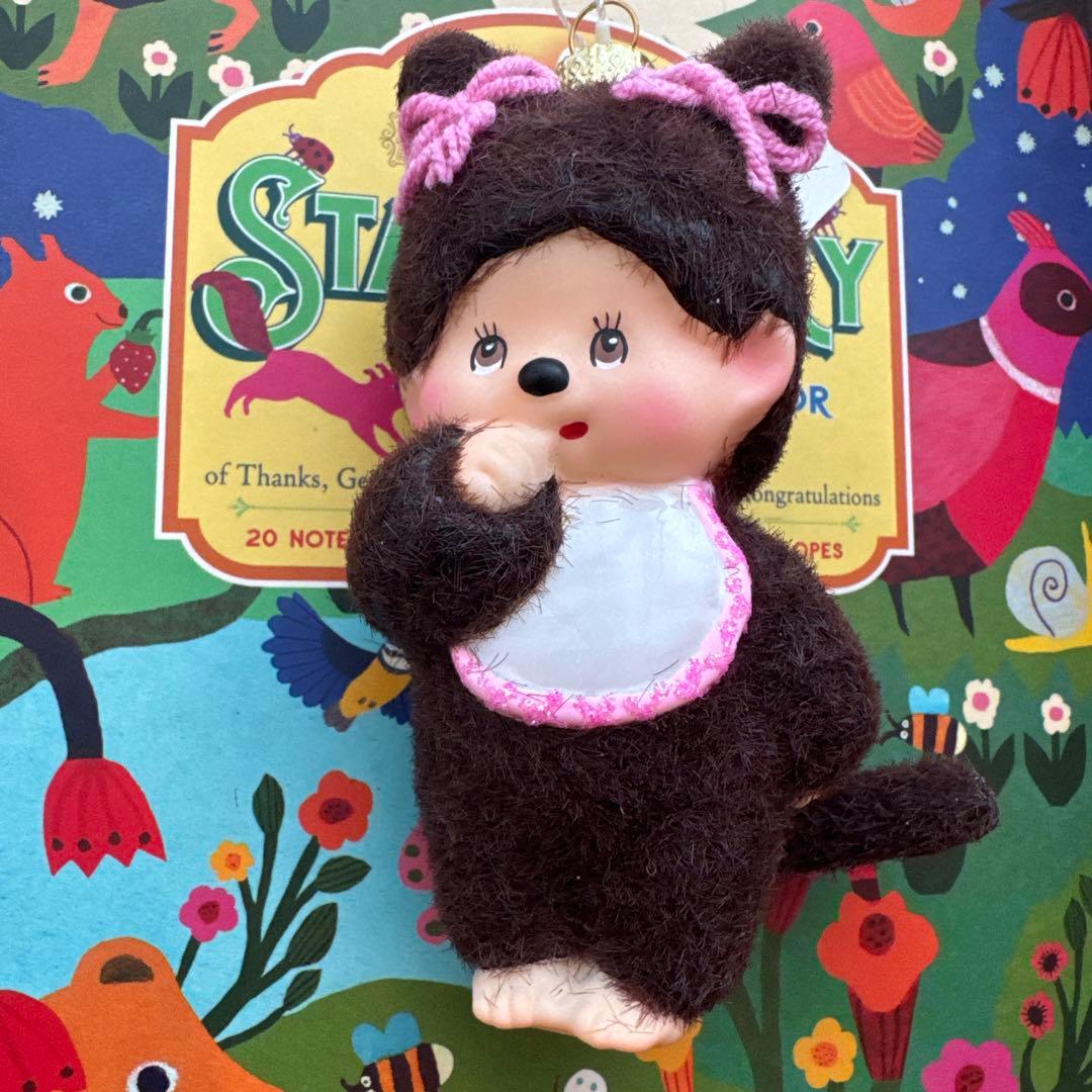 アスティエ・ド・ヴィラット　クリスマスオーナメント　モンチッチ風（女の子）