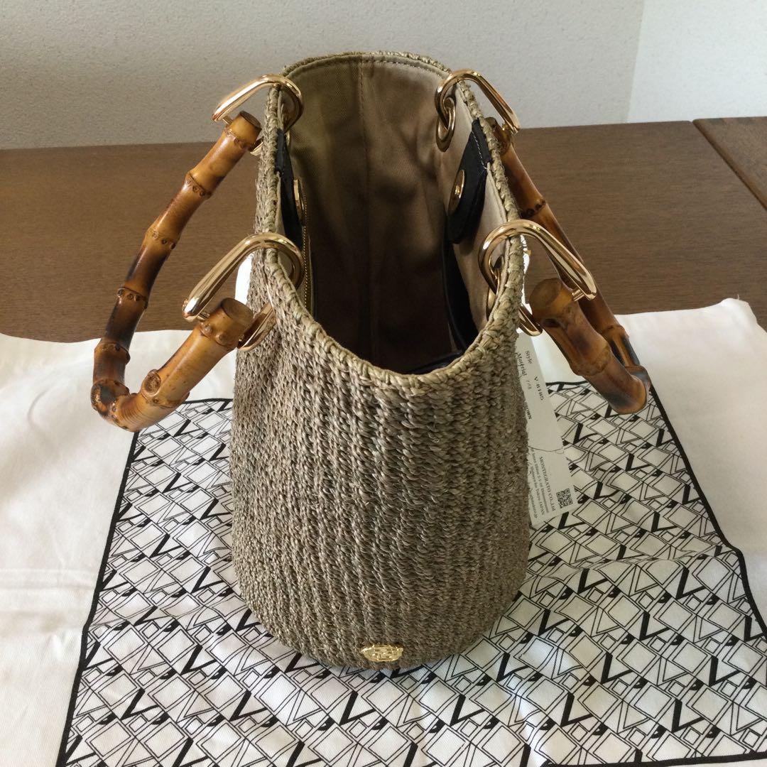 [新品]ヴィオラドーロバンブーカゴバッグ