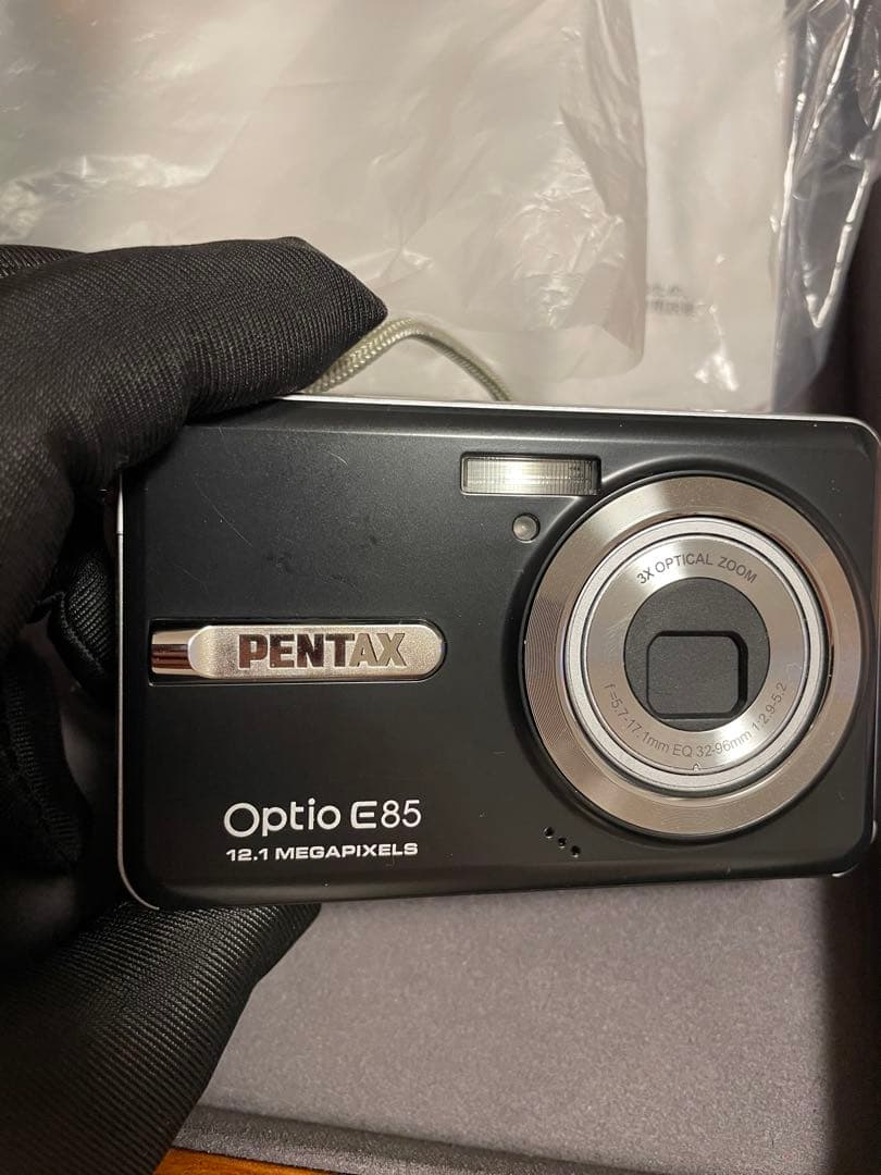 PENTAX Optio E85 12.1メガピクセル【ほぼ未使用　 １回のみ】