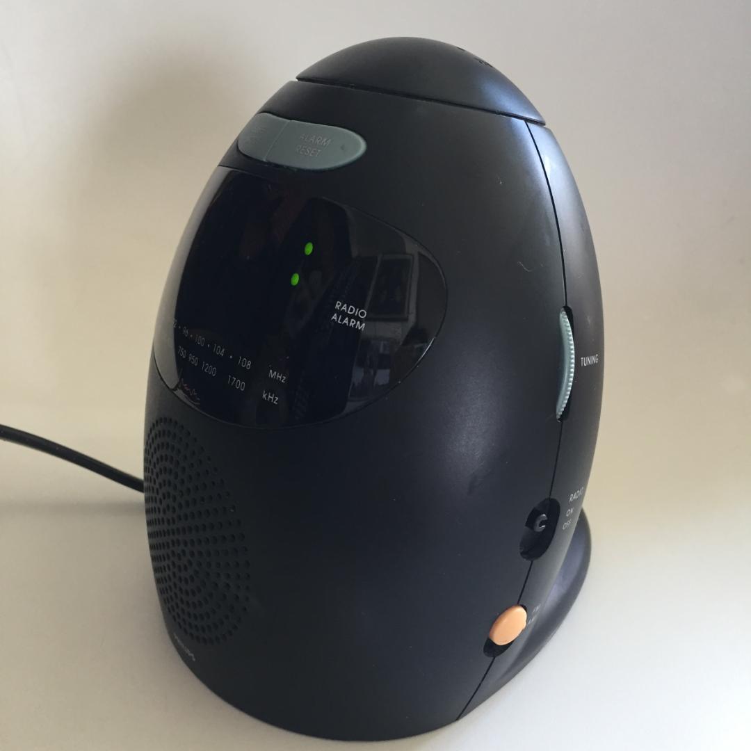 ビンテージPhilips Michael Graves FM AMラジオ 時計