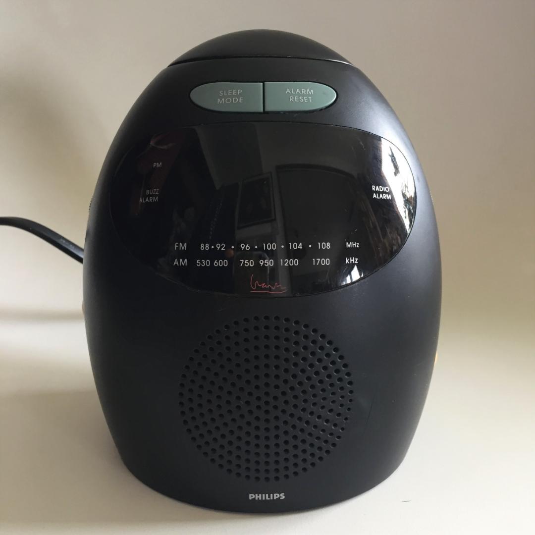 ビンテージPhilips Michael Graves FM AMラジオ 時計