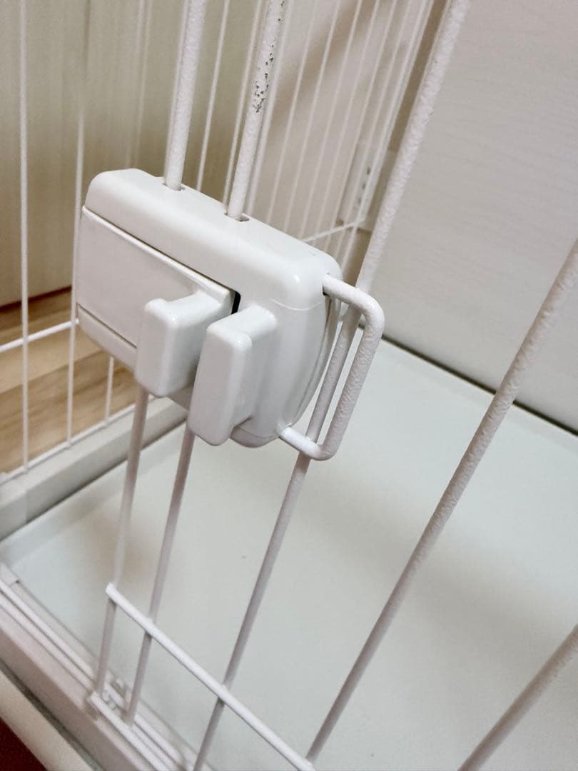 ☆コメント欄要確認☆アイリスオーヤマペットサークルオフホワイト3月頭に削除します