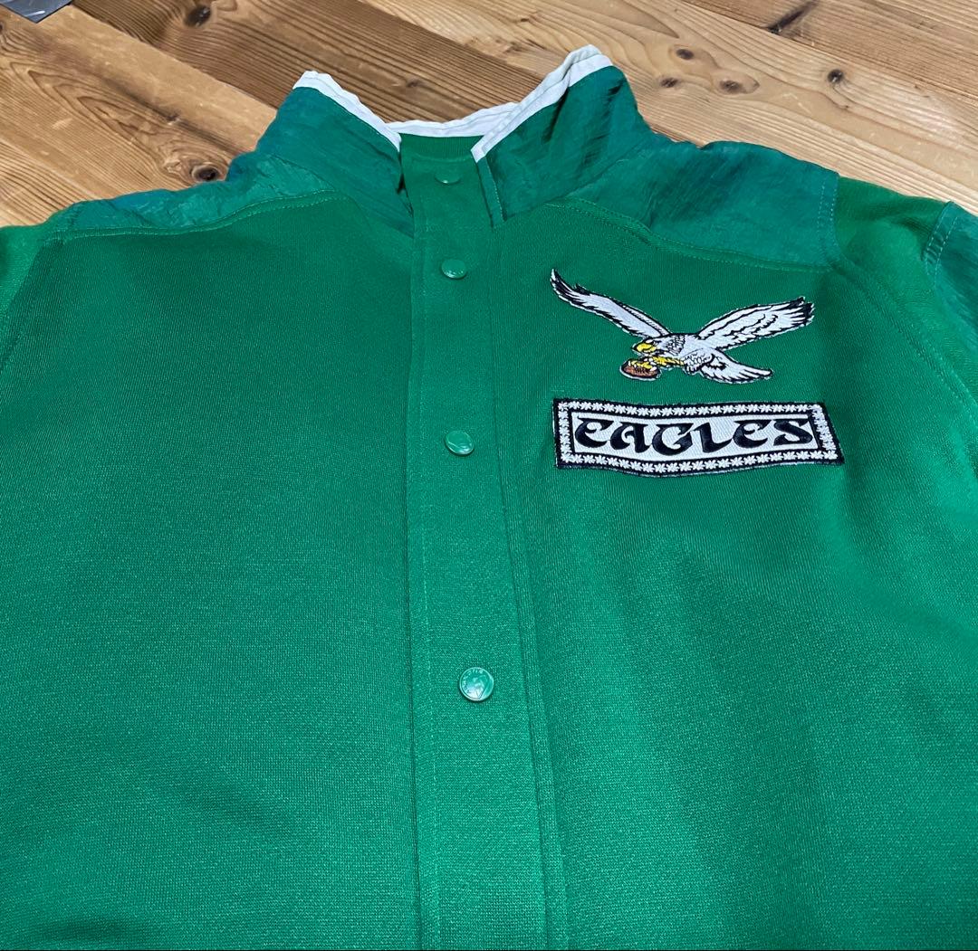 EAGLES ウォームアップジャケット 緑