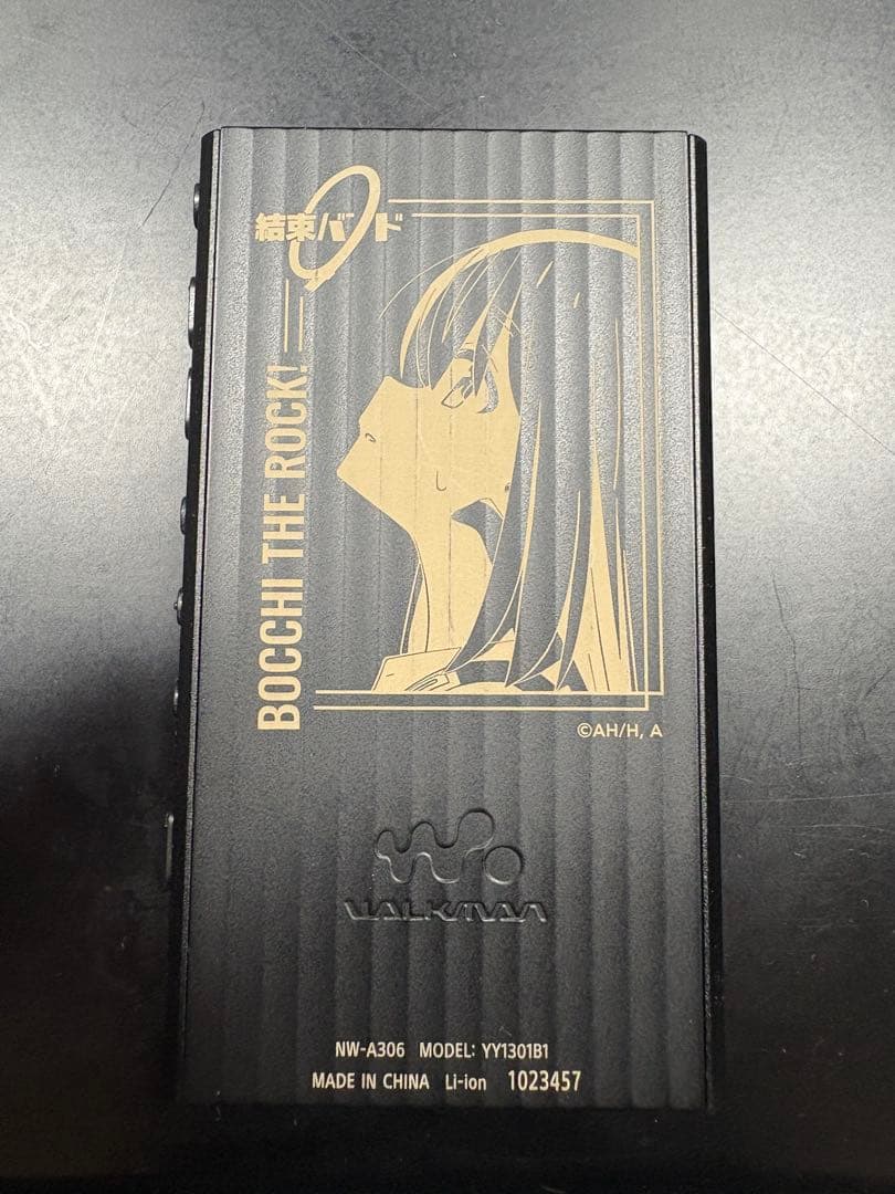 SONY NW-a306 ウォークマン　ぼっち•ざ•ろっく仕様（壁紙付き）