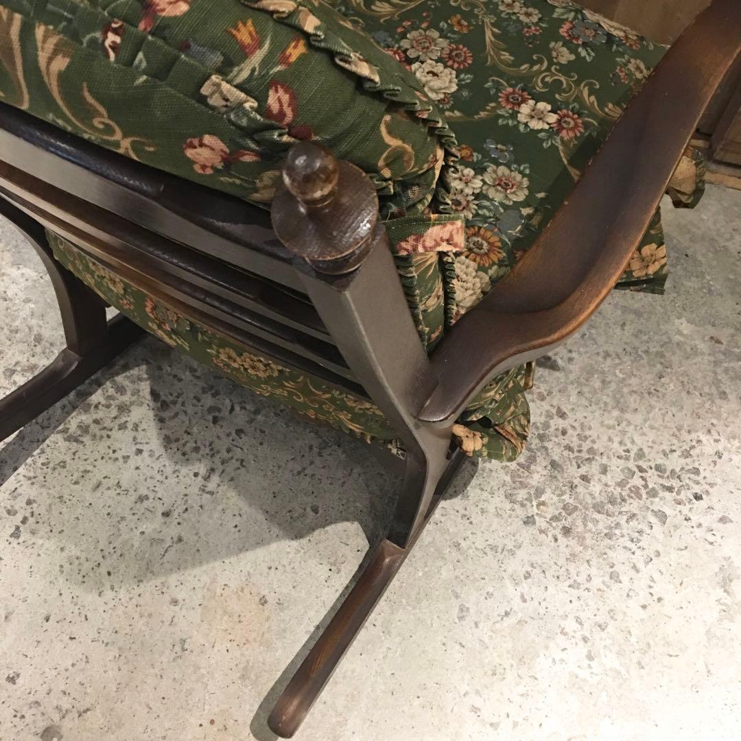 ☆ヴィンテージ☆キツツキマーク ロッキングチェア 椅子 飛騨産業