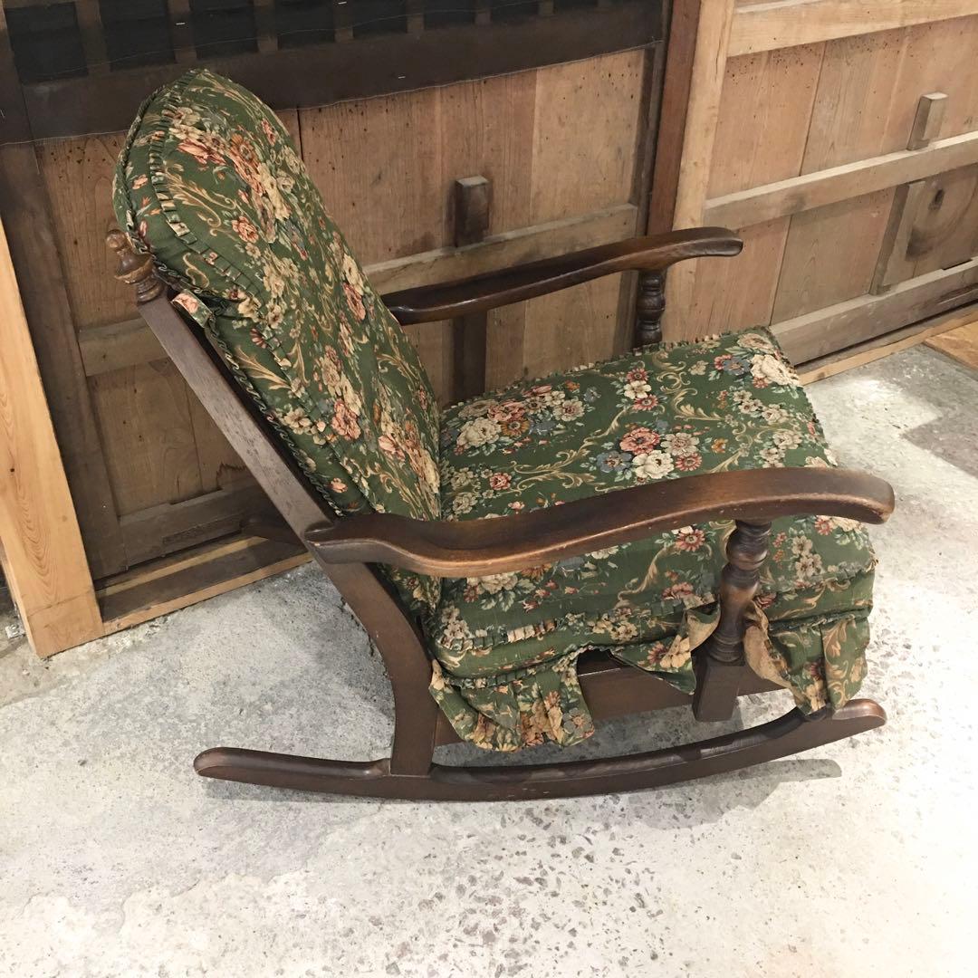 ☆ヴィンテージ☆キツツキマーク ロッキングチェア 椅子 飛騨産業