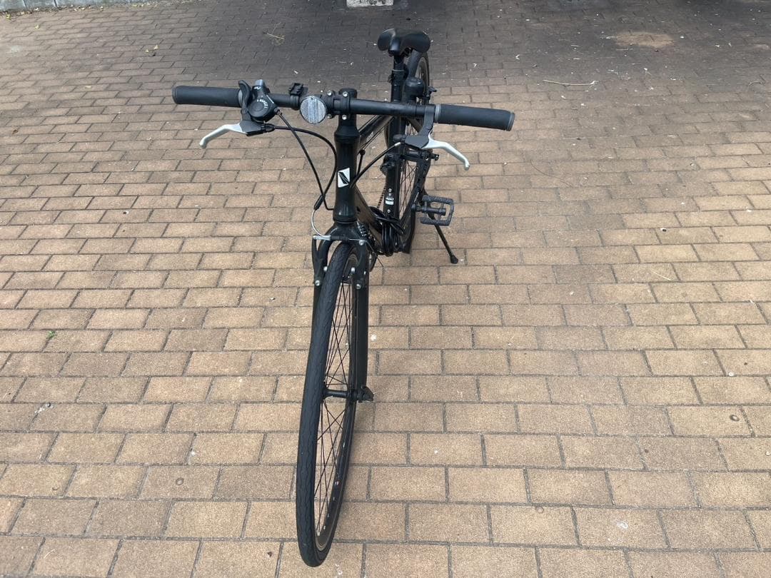 ブラック アルミロードバイク 700C