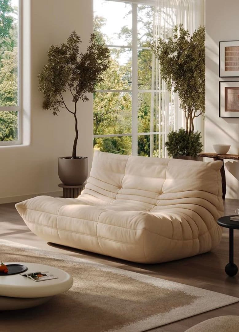 【新品/未使用品】JOGIO ソファ 2人掛け 2〜3人用 椅子 フロアソファ