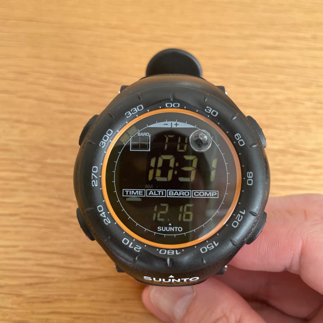 SUUNTO VECTOR スント ベクター ブラック 電池交換済 良好