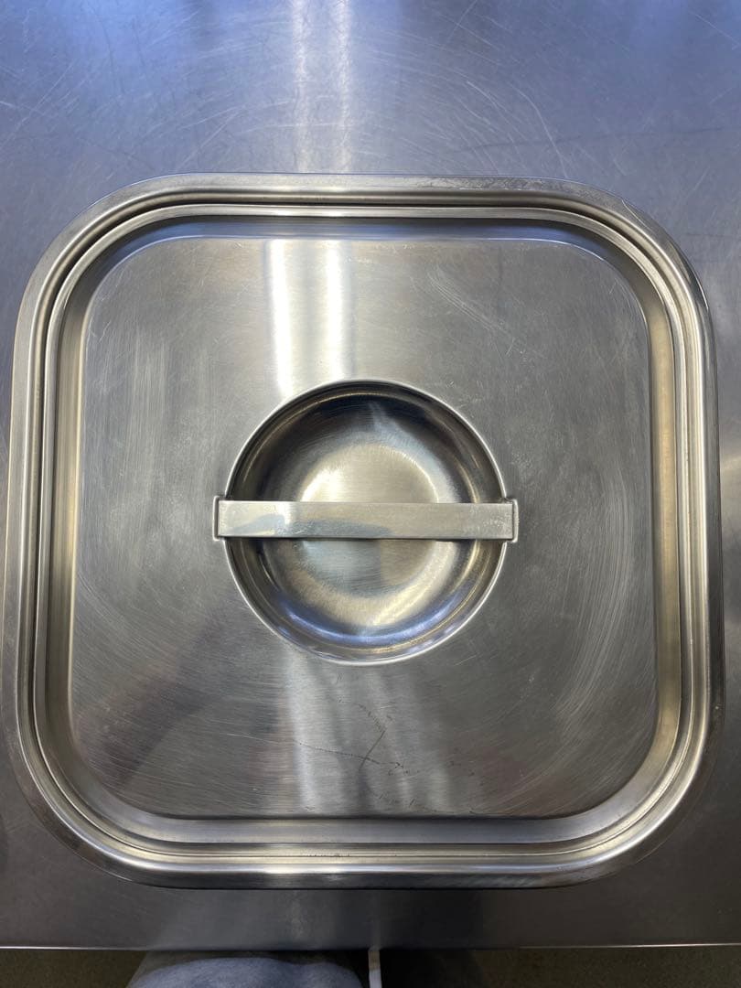 三宝産業　YUKIWA SQ-DEEP KITCHEN POT35ℓ 蓋取手