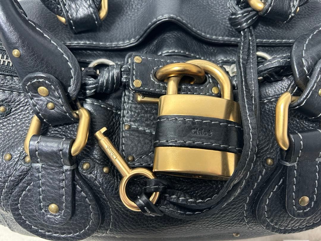 ChloéクロエPADDINGTONパディントンブラックショルダーChloe