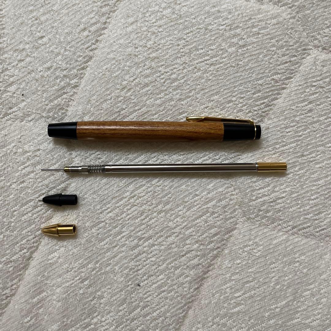 野原工芸新型シャープペンシル欅 木軸 0.5mm
