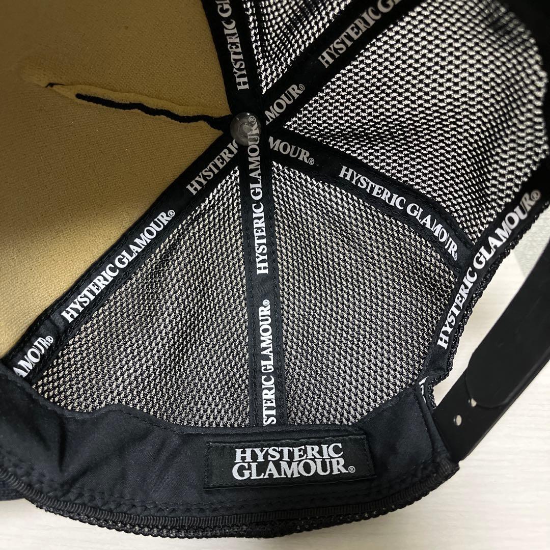 HYSTERICGLAMOURブラック メッシュキャップ