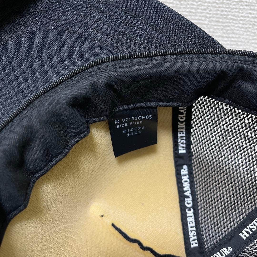 HYSTERICGLAMOURブラック メッシュキャップ