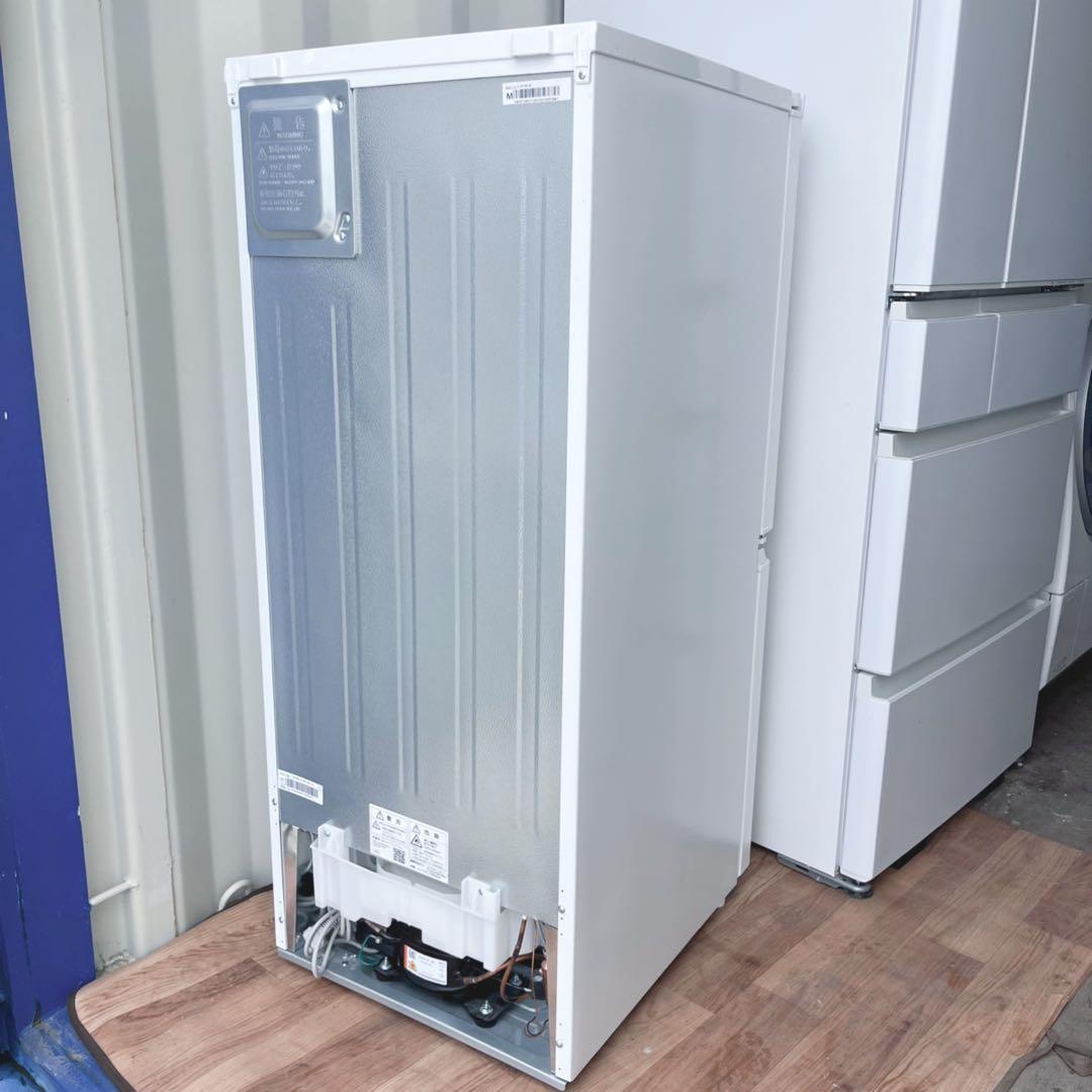 取付無料！SHARPマットホワイトおしゃれインテリア大きめ冷蔵庫！洗濯機