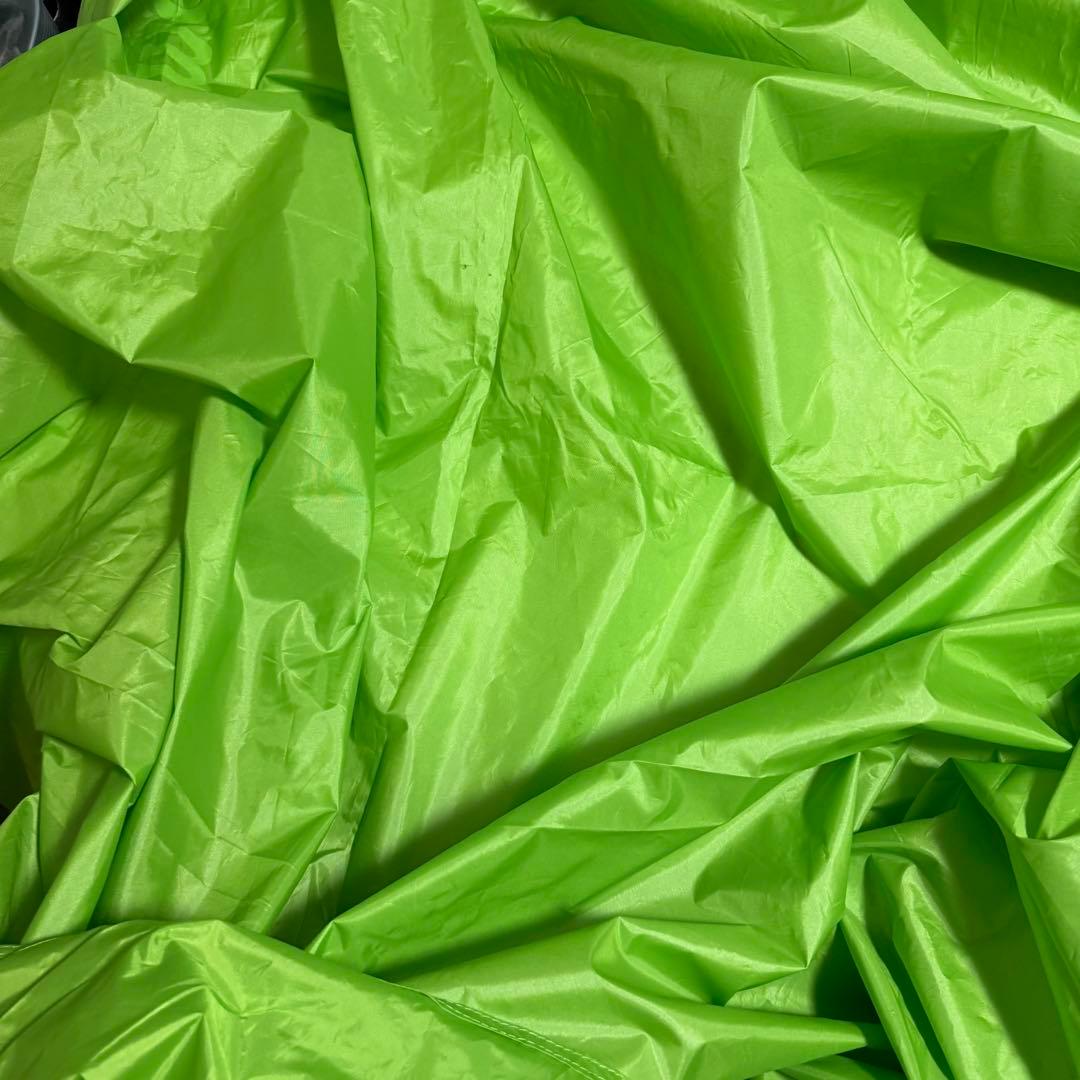 極美品モンベル　ミニタープ HX ポール2本セット　グリーン