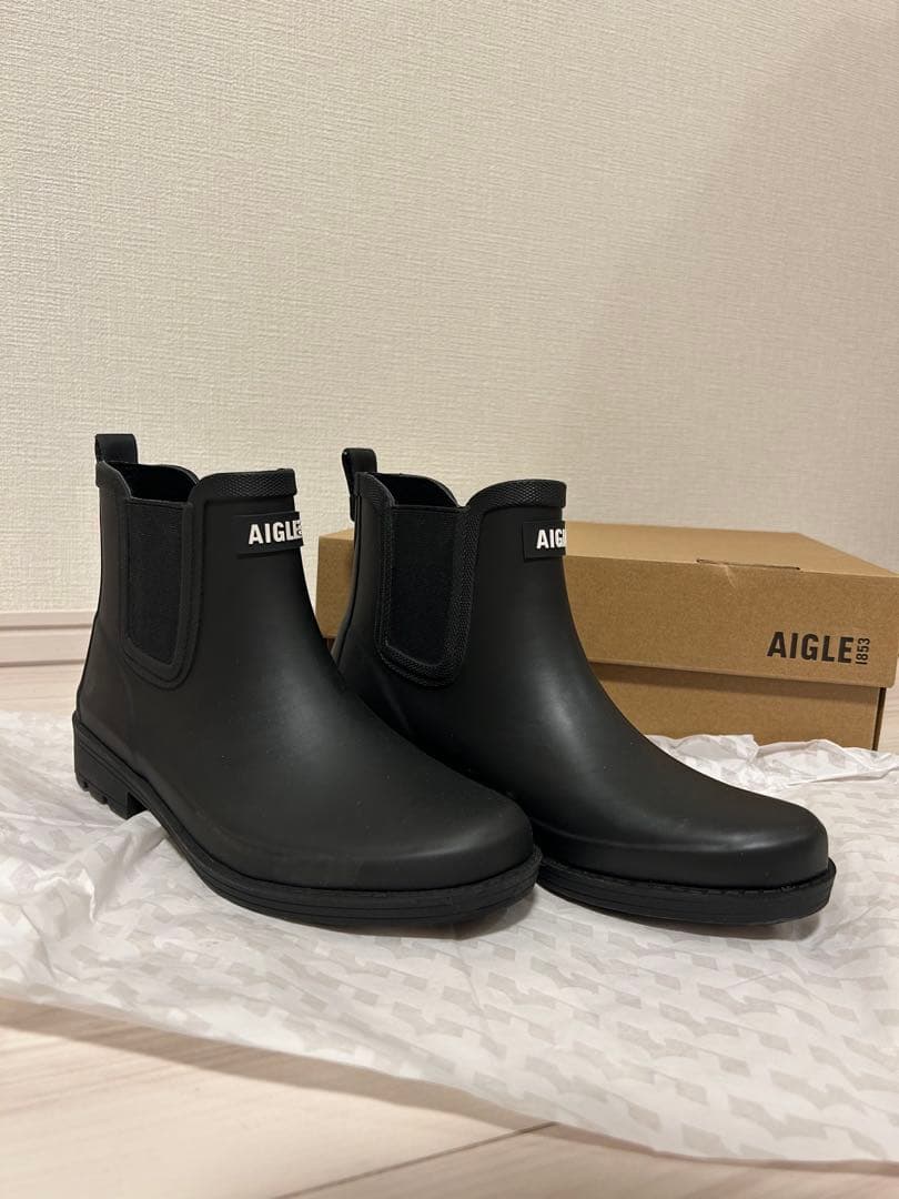 【AIGLE エーグル】ソフトレイン2 レインブーツ23.5㎝