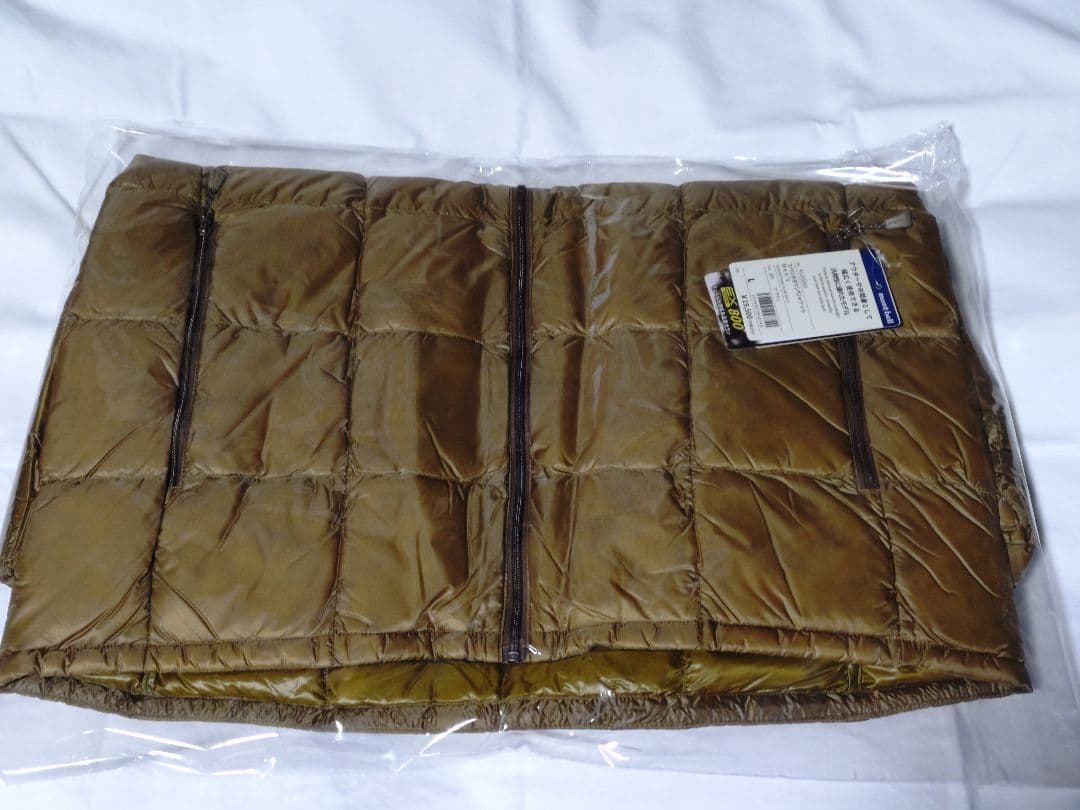 新品未開封　モンベル　mont-bell　スペリオダウンジャケット ブラウンＬ