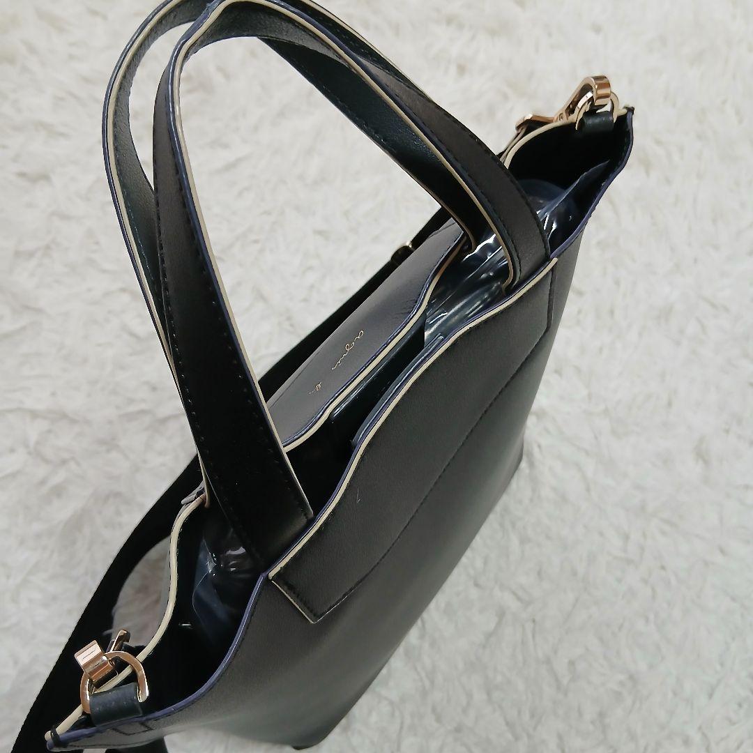 【極美品】【agnes b.】2wayトートバッグ PAS04Z－01ブラック
