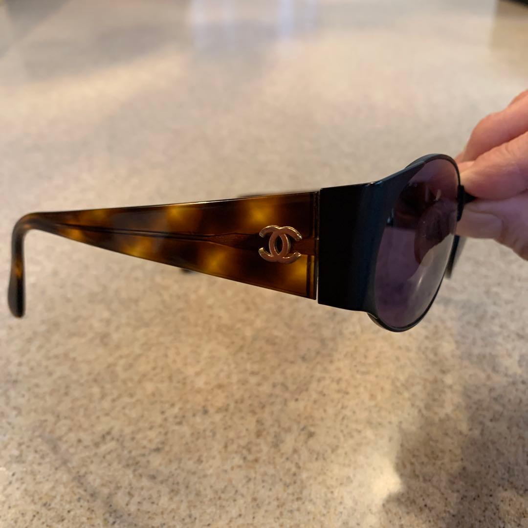 CHANEL ベッコウ　サングラス　ココマーク　05972