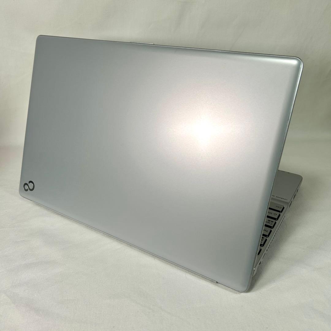 超美品 富士通LIFEBOOK AH450/JA バッテリー新品同等 DVD