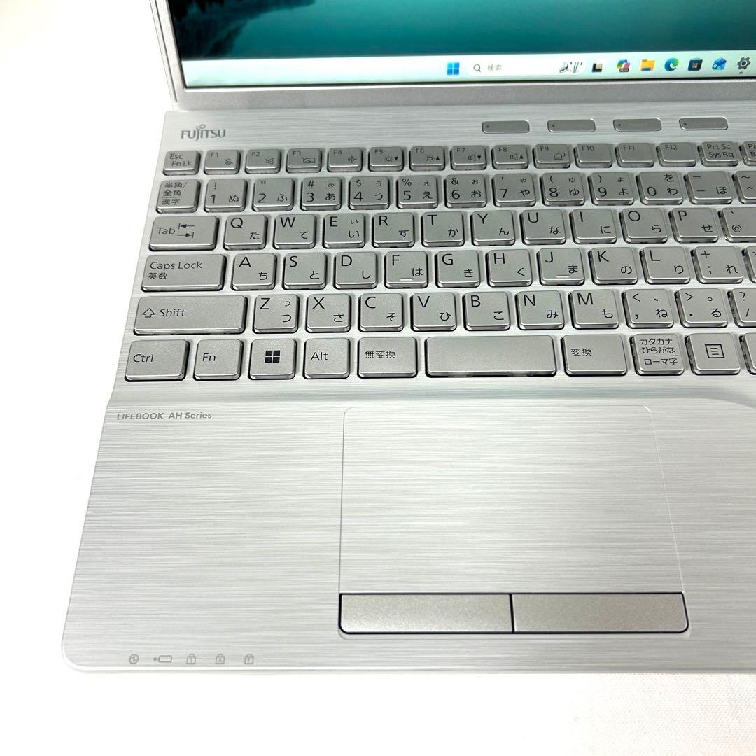 超美品 富士通LIFEBOOK AH450/JA バッテリー新品同等 DVD