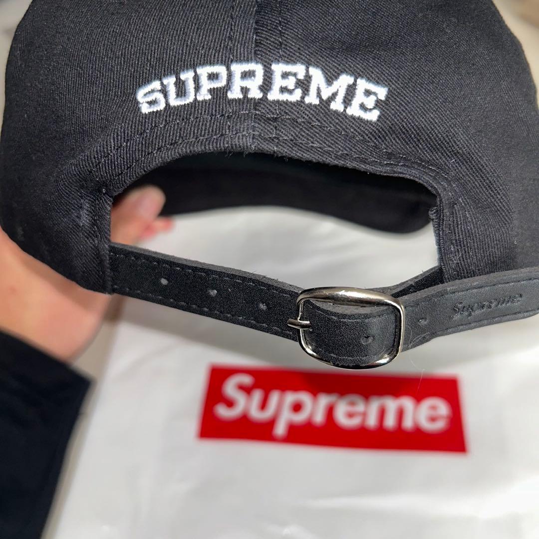 帽子 Supreme S Logo 6-Panel \"Black\"