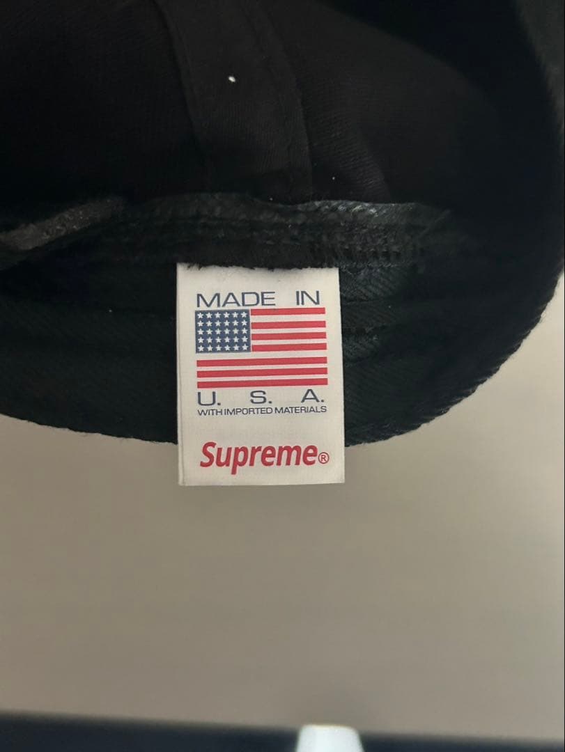 帽子 Supreme S Logo 6-Panel \"Black\"
