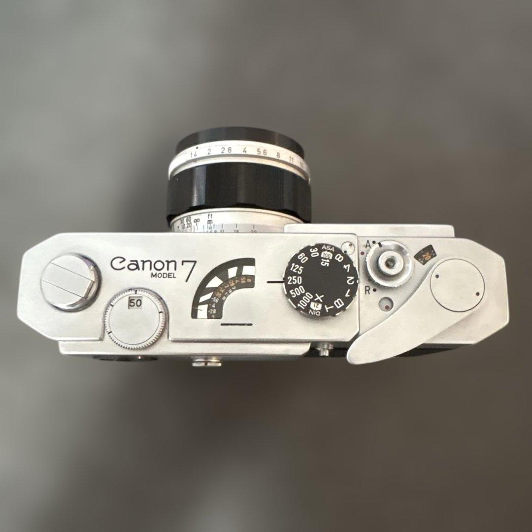 Canon レンジファインダー model7 / レンズ：50mm f1.4