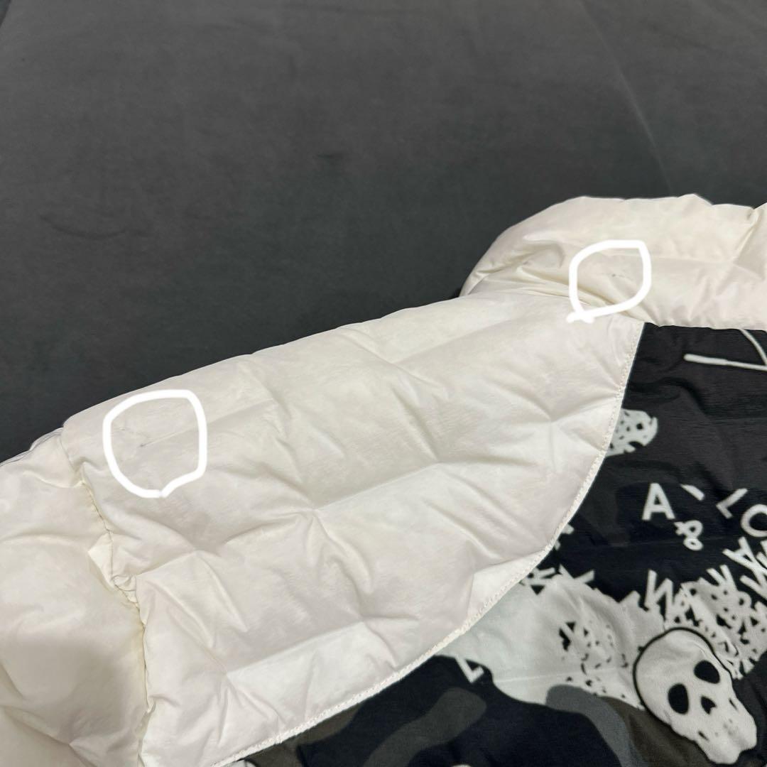 【MARK&LONA】ダウンジャケット カモフラージュジャケット　L