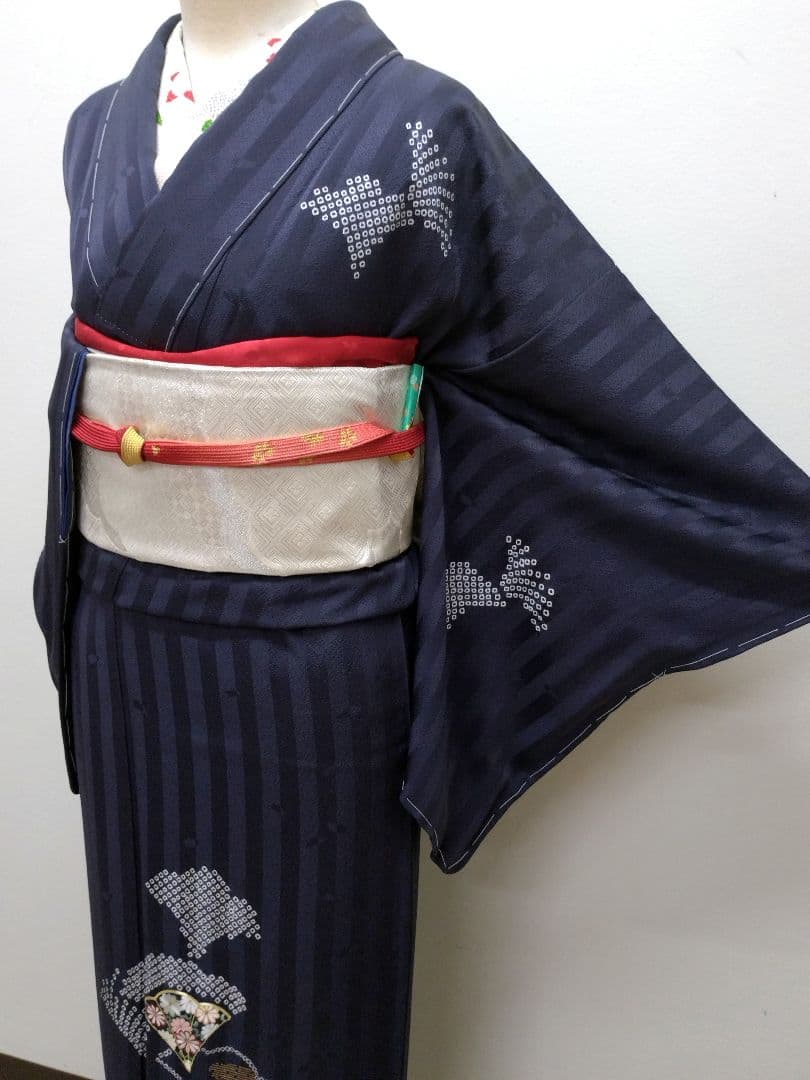 798　半額セール　正絹　未使用品　大丸別誂　付下げ　 4点フルセット