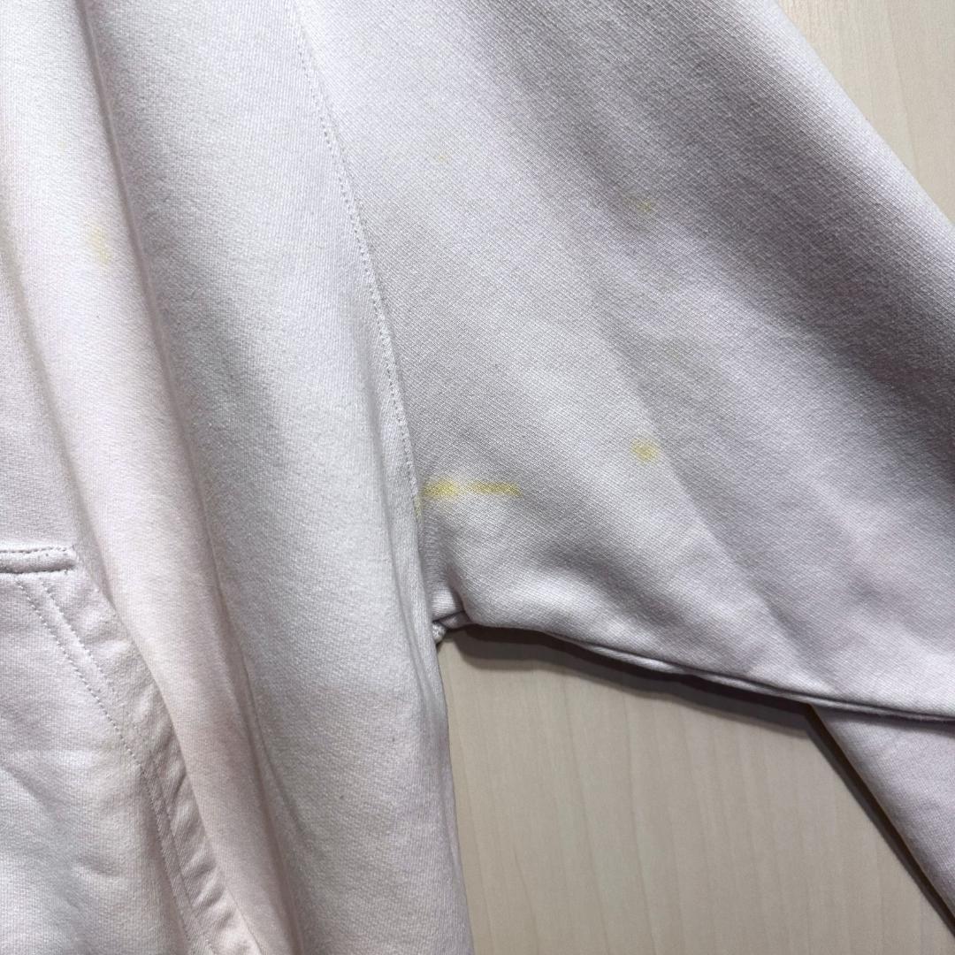 BALENCIAGA　パーカー　白　サイズ1　※汚れあり　HR0296
